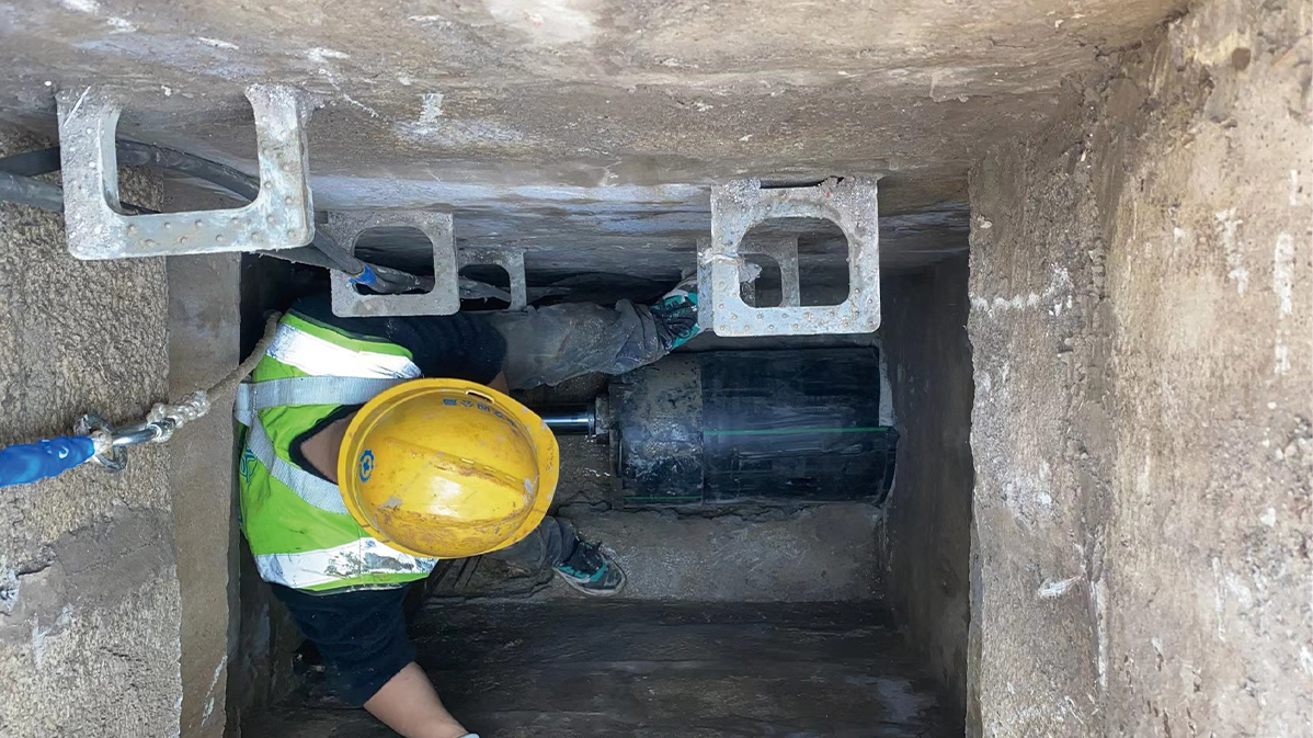 石渠HDPE短管内衬法